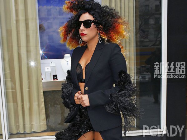 Gaga最抢风头 泰西女星街拍