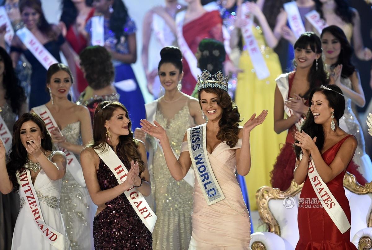 冠军获得者南非小姐Rolene Strauss。
