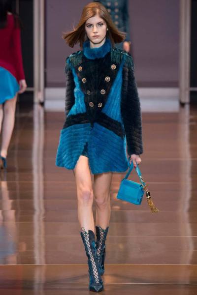 Versace 2014秋冬米兰时装周
