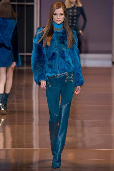 Versace 2014秋冬米兰时装周
