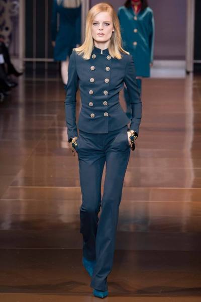 Versace 2014秋冬米兰时装周