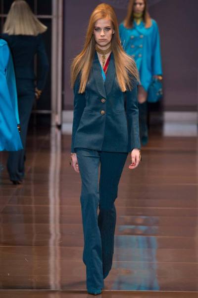 Versace 2014秋冬米兰时装周