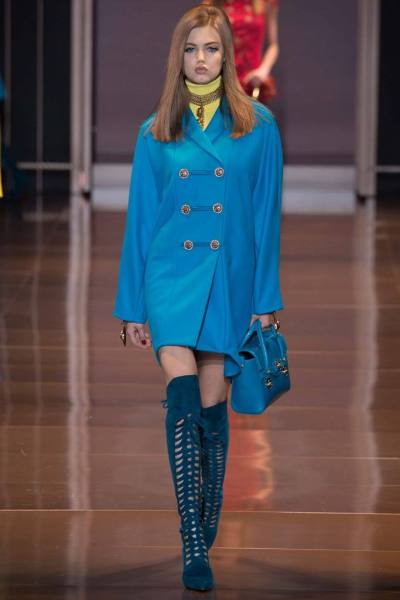 Versace 2014秋冬米兰时装周