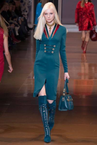 Versace 2014秋冬米兰时装周