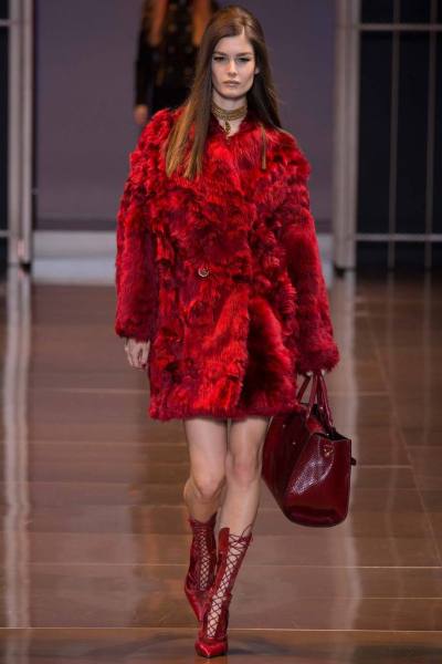 Versace 2014秋冬米兰时装周