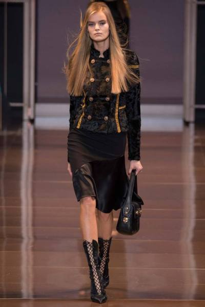 Versace 2014秋冬米兰时装周