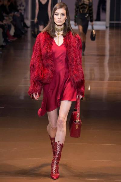 Versace 2014秋冬米兰时装周