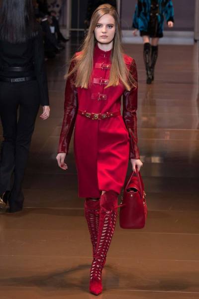 Versace 2014秋冬米兰时装周