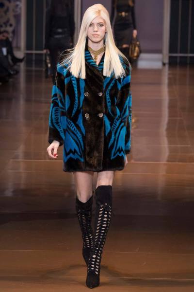 Versace 2014秋冬米兰时装周