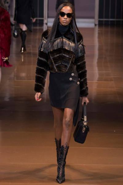 Versace 2014秋冬米兰时装周