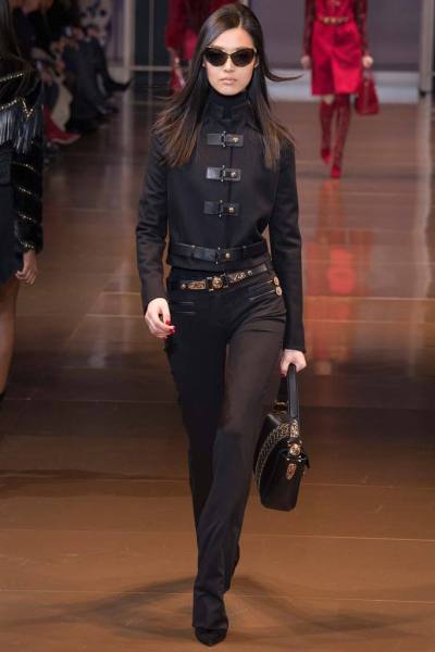 Versace 2014秋冬米兰时装周