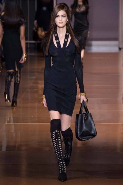 Versace 2014秋冬米兰时装周