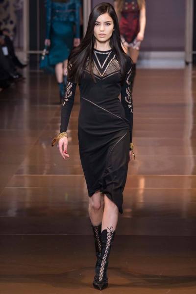 Versace 2014秋冬米兰时装周