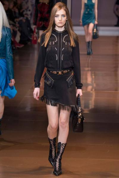 Versace 2014秋冬米兰时装周