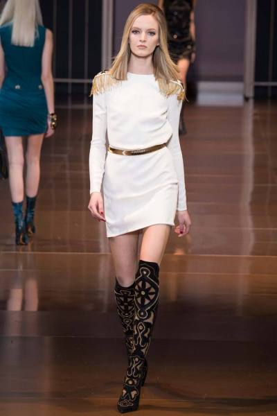 Versace 2014秋冬米兰时装周