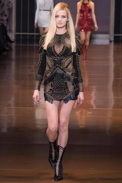 Versace 2014秋冬米兰时装周