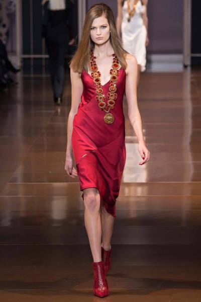 Versace 2014秋冬米兰时装周