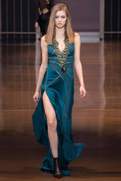 Versace 2014秋冬米兰时装周