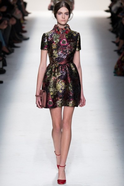 Valentino 2014秋冬巴黎时装周