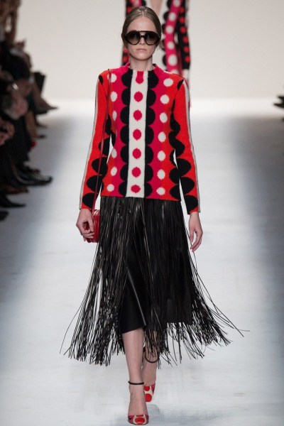 Valentino 2014秋冬巴黎时装周
