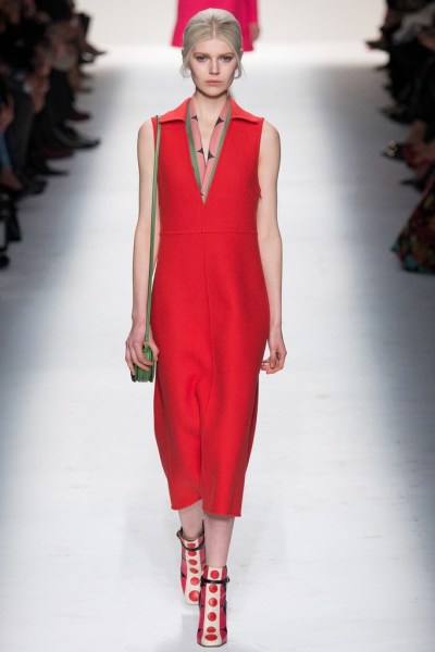Valentino 2014秋冬巴黎时装周