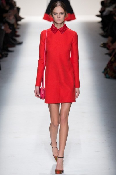 Valentino 2014秋冬巴黎时装周