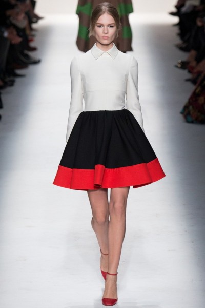Valentino 2014秋冬巴黎时装周