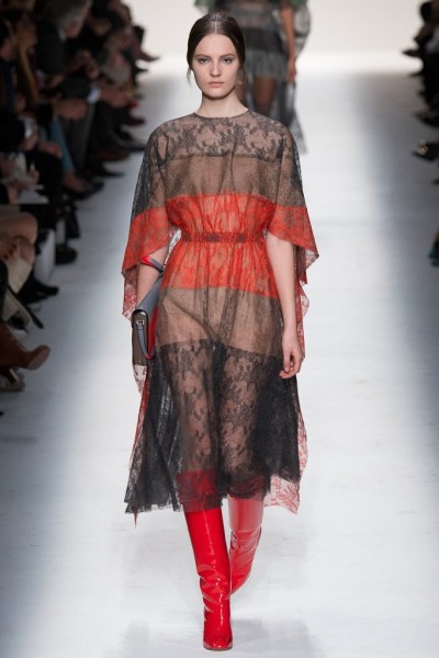 Valentino 2014秋冬巴黎时装周