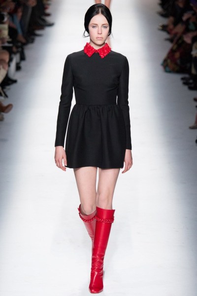 Valentino 2014秋冬巴黎时装周