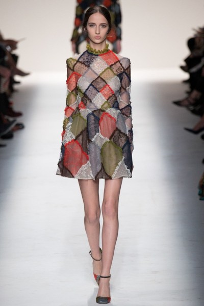 Valentino 2014秋冬巴黎国际时装周