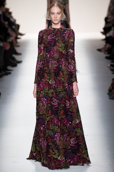 Valentino 2014秋冬巴黎国际时装周