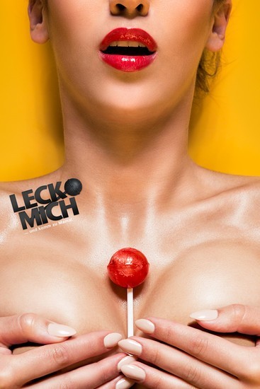这组作品名为《leck mich》，即“舔我”之意的棒棒糖广告，虽然一切都在可以接受的范围内，但是这样真的好吗？
