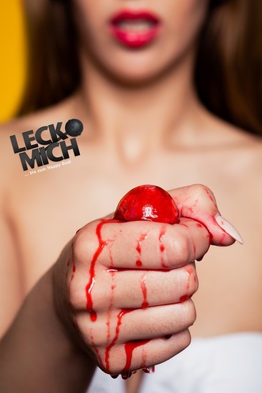 这组作品名为《leck mich》，即“舔我”之意的棒棒糖广告，虽然一切都在可以接受的范围内，但是这样真的好吗？