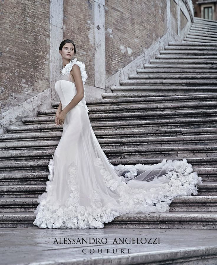 Alessandro Angelozzi 2015高定婚纱系列广告大片