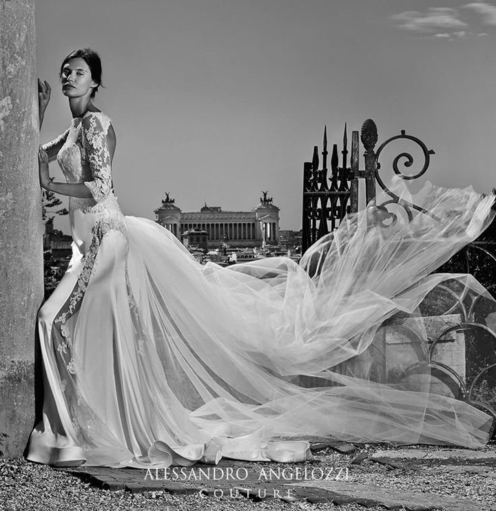 Alessandro Angelozzi 2015高定婚纱系列广告大片