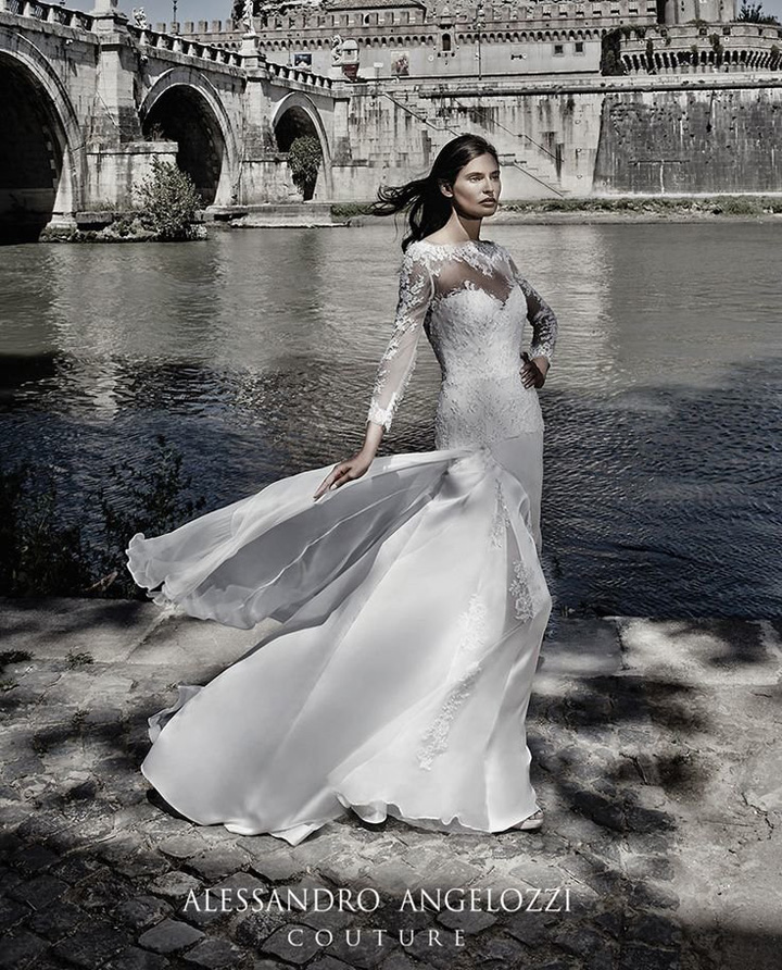 Alessandro Angelozzi 2015高定婚纱系列广告大片