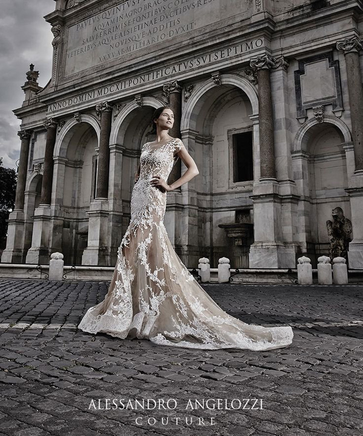 Alessandro Angelozzi 2015高定婚纱系列广告大片