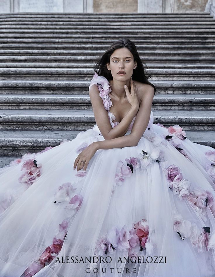 Alessandro Angelozzi 2015高定婚纱系列广告大片