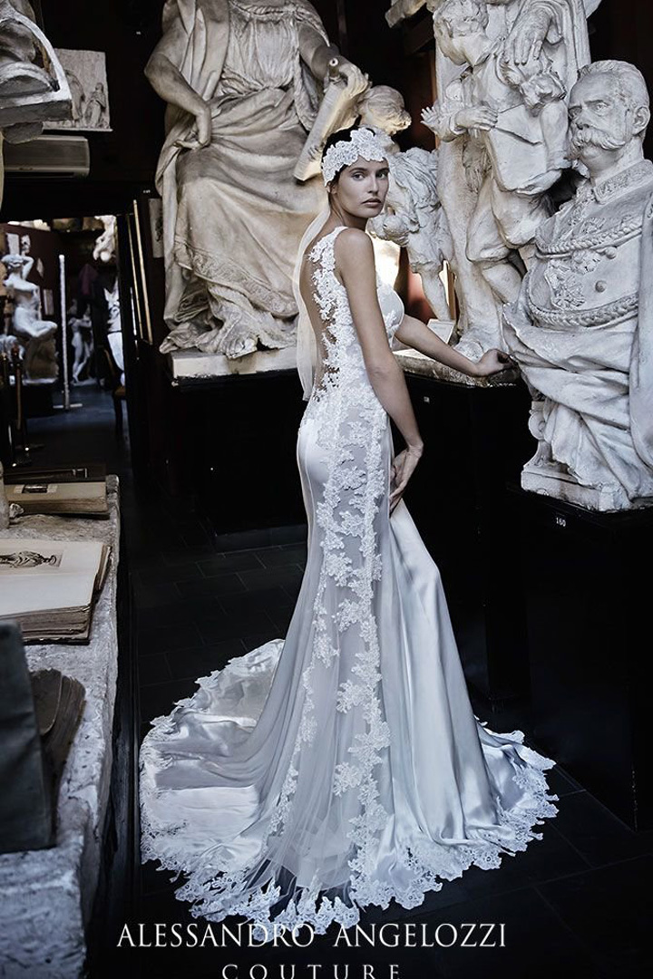Alessandro Angelozzi 2015高定婚纱系列广告大片
