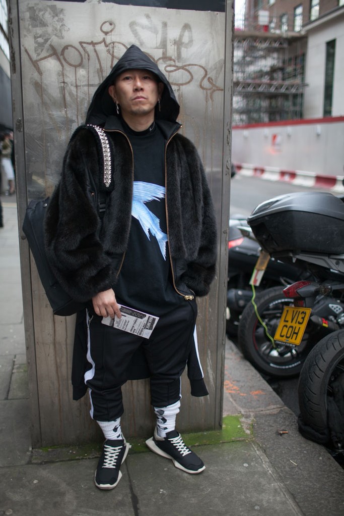 2015伦敦秋冬男装周 潮男伦敦街拍
