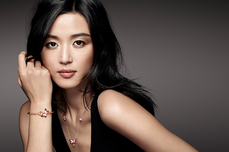 女星全智贤高贵女神范儿代言Gucci 2015春夏珠宝