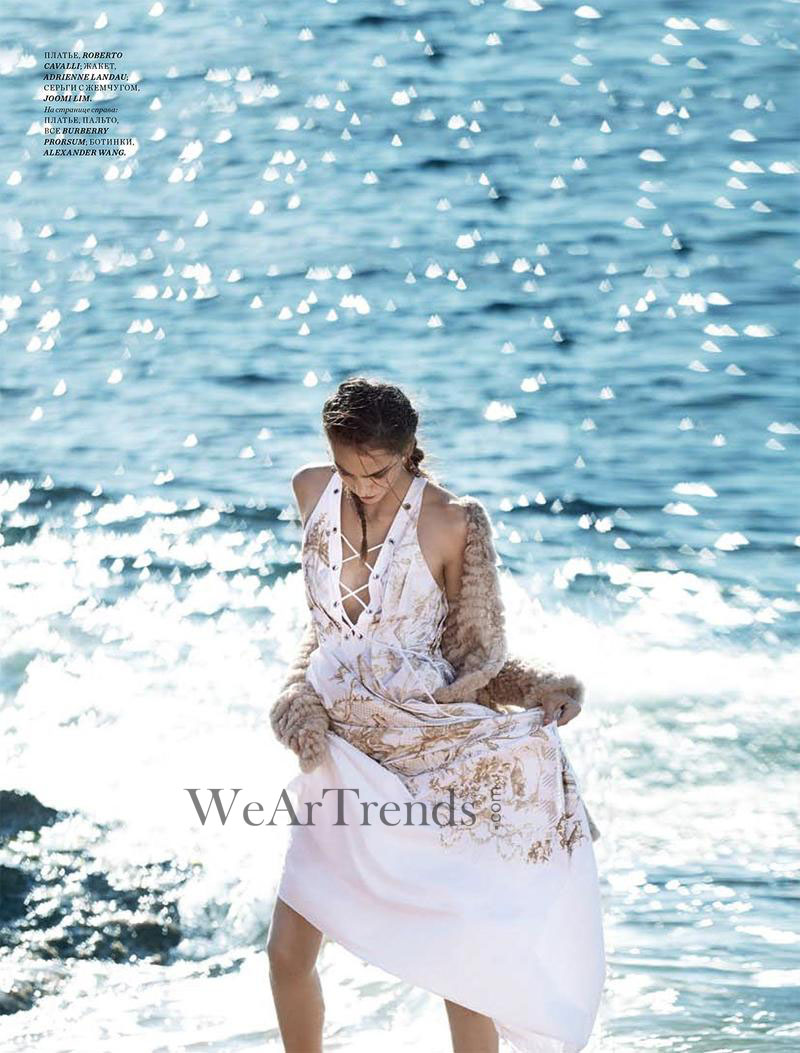 超模Zuzanna Bijoch《Harper’s Bazaar》哈萨克斯坦版2015年1月刊