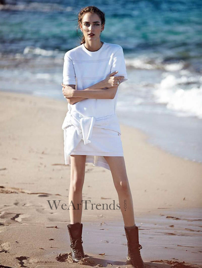 超模Zuzanna Bijoch《Harper’s Bazaar》哈萨克斯坦版2015年1月刊