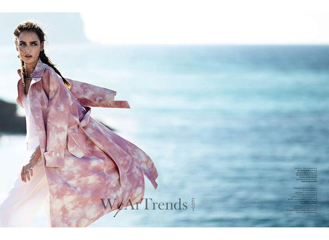 超模Zuzanna Bijoch《Harper’s Bazaar》哈萨克斯坦版2015年1月刊