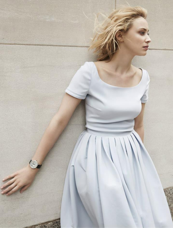 Sarah Gadon代言Rendez-Vous约会系列腕表广告