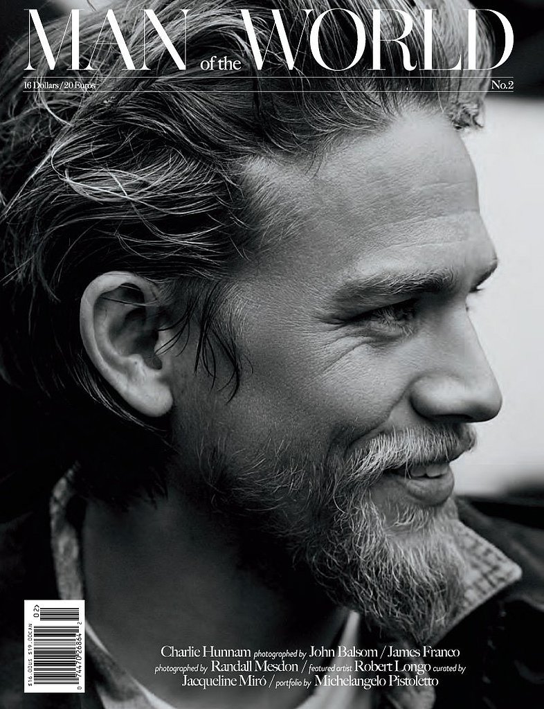 好莱坞硬汉代表Charlie Hunnam 硬汉型男的标配