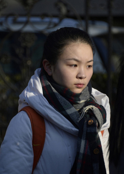 又是一年艺考时 现场素颜美女谁最出挑