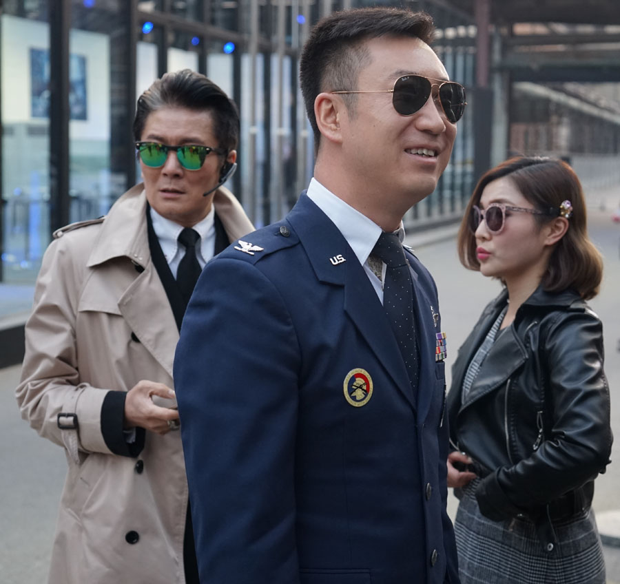 2015年中国国际时装周潮人云集 场内场外皆秀场