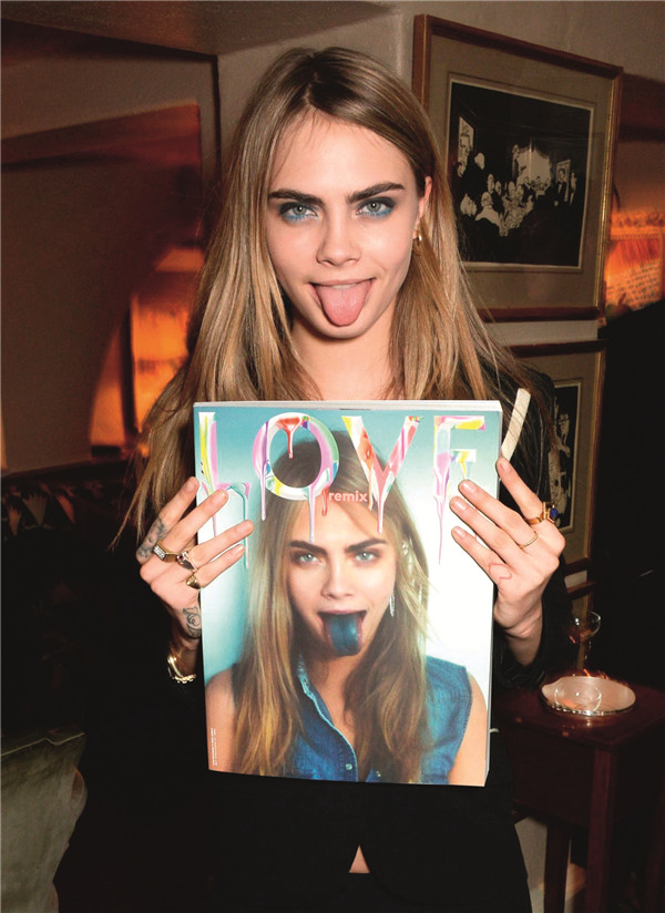 cara-delevingne-and-kendall-jenner-love-magazine-lunch-londo