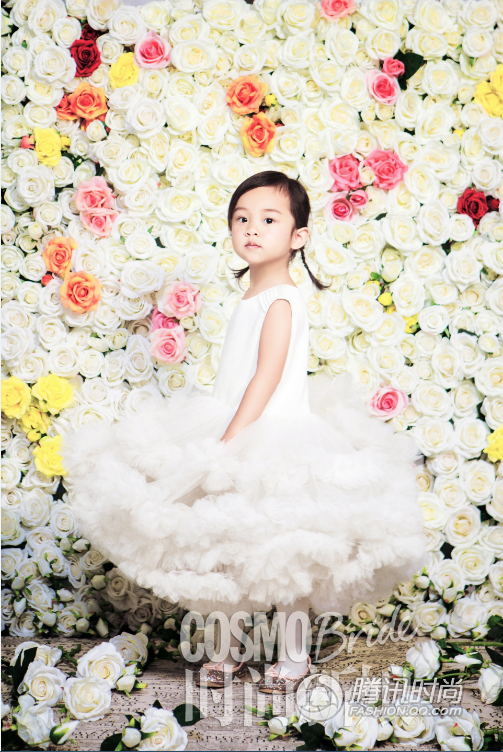 甜馨登时尚封面 成史上最小cover girl